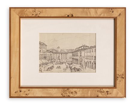 ANONIMO - Piazza Alberica. Carrara