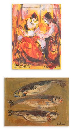 AUTORI VARI (OLDANI E TURIN) - Lotto unico di 2 opere