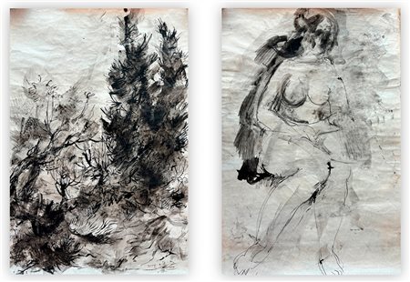 ANONIMO - Lotto unico composto da 2 opere