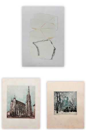 ANONIMO - Lotto unico composto da 2 opere grafiche