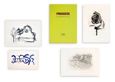 AUTORI VARI (ERNESTO TRECCANI E GIACOMO PORZANO) - Lotto unico di 4 opere