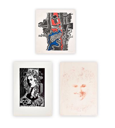 AUTORI VARI (SANTE ARDUINI E ADOLFO SAPORETTI) - Lotto unico di 3 opere