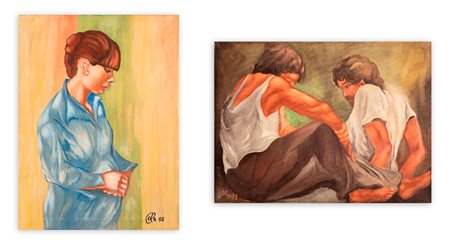 MARIO COLA (1927) - Lotto unico di 2 opere