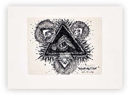 GUY HARLOFF (1933-1991) - Triangle about light, 1962