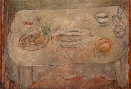 Francesco De Rocchi (Saronno 1902 - Milano 1978)  - Natura morta, 1932