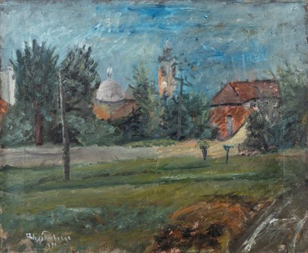 Adriano Spilimbergo (Buenos Aires 1908 - Spilimbergo 1975)  - Paesaggio