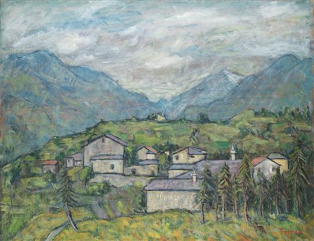 Fiorenzo Tomea (Zoppè di Cadore 1910 - Milano 1960)  - Valtellina, 1953