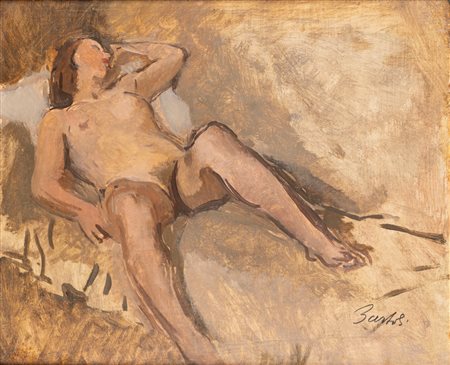 Amerigo Bartoli Natinguerra (Terni 1890 - Roma 1971)  - Nudo