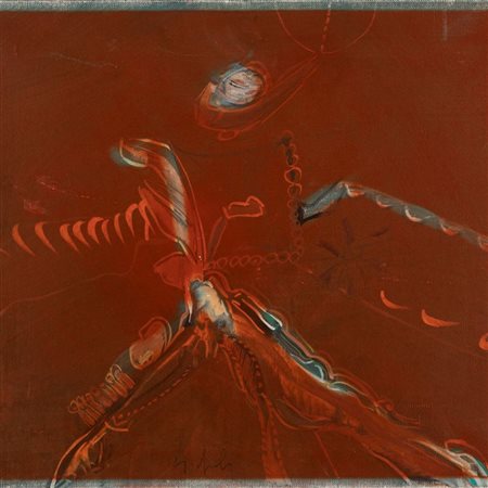 Sergio Dangelo (Milano 1932 - 2022)  - Senza titolo