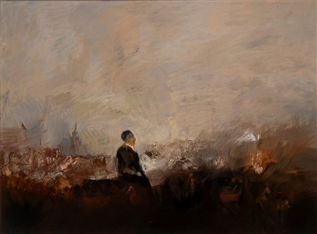 Alessandro Kokocinski (Porto Recanati 1948 - Tuscania 2017)  - Senza titolo