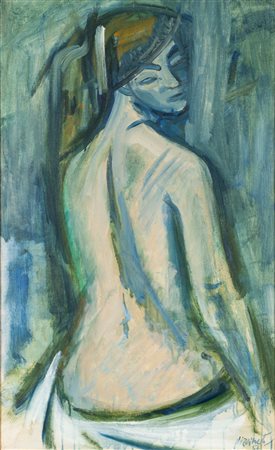 Armando Pizzinato (Maniago 1910 - Venezia 2004)  - Nudo , 1967