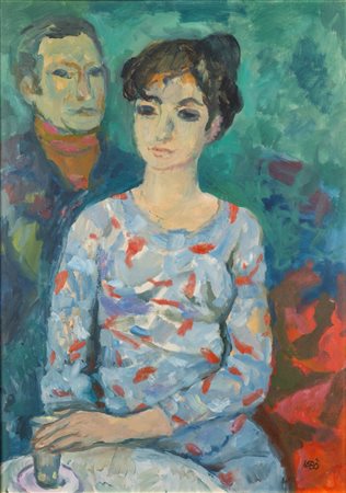 Savinio Labò (Milano 1899 - 1976)  - La coppia