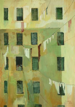 Edolo Masci (Castiglione a Casauria 1938 - Roma 2008)  - Senza titolo, 1959