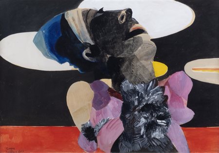 Ennio Calabria (Tripoli 1937 - Roma 2024)  - Figura, 1967