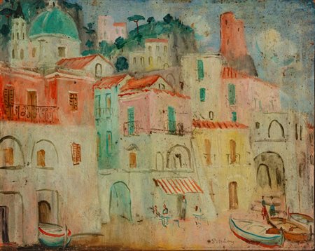 Istvan Pekary (1905 - 1981)  - Paesaggio
