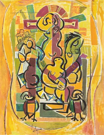 Louis Latapie (Tolofa 1891 - Avignone 1972)  - Senza titolo, 1961