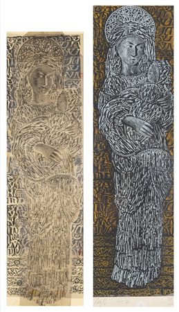 Corrado Cagli (Ancona 1910 - Roma 1976)  - Lotto di 2 fogli