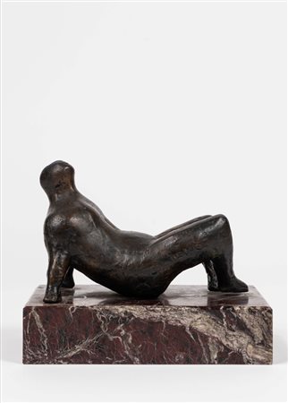 Oreste Dequel (Capodistria 1923 - Trieste 1989)  - Nudo supino