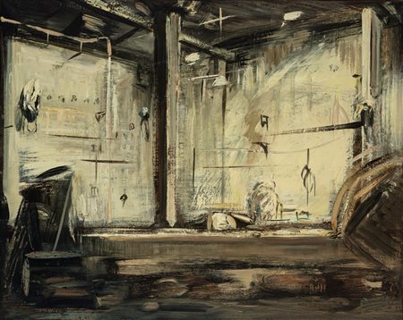 Giancarlo  Ossola (Milano 1935 - 2015)  - Interno, 1984