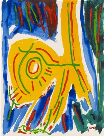 Antonio Corpora (Tunisi 1909 - Roma 2004)  - Lo stemma dell'Imperatrice