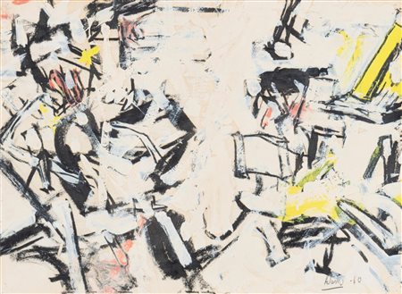 Valerio Adami (Bologna 1935)  - Senza titolo, 1960