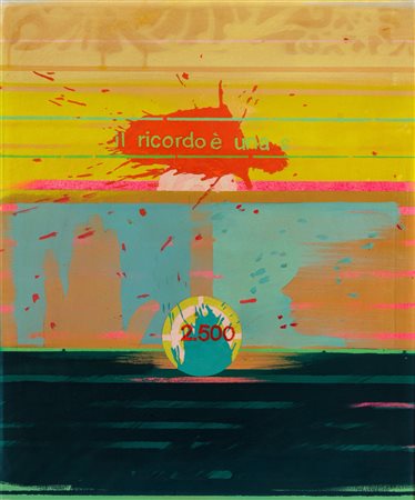 Fernando De Filippi (Lecce 1940)  - Il ricordo è una S, 1967