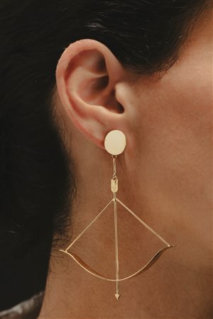 Cleto Munari - Mono orecchino Arco di Cupido