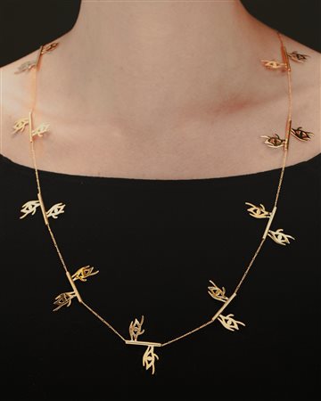 Cleto Munari - Collana Occhio di Horus