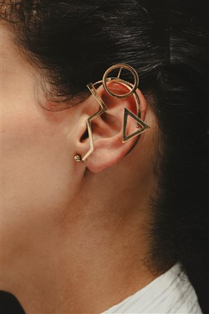 Cleto Munari - Earcuff Geometrico