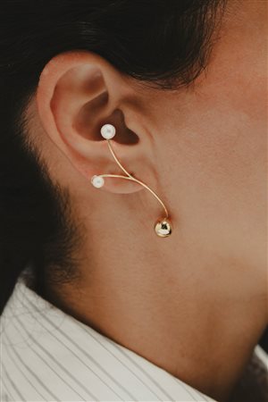 Cleto Munari - Paio di orecchini Tralcio e Grappolo