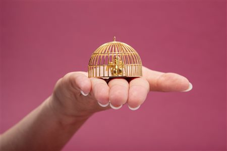 Cleto Munari - Anello Amore in Gabbia