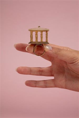 Cleto Munari - Anello Cariatidi