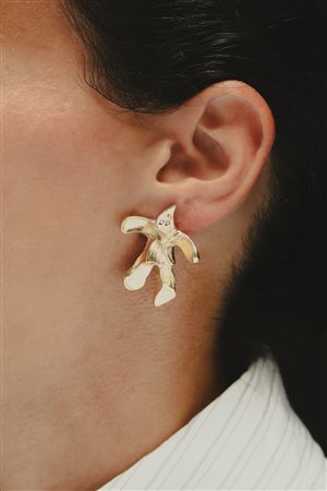 Sandro Chia per Cleto Munari - Paio di orecchini Fantasmini