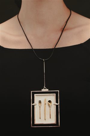 Cleto Munari - Pendente Posate in Cornice