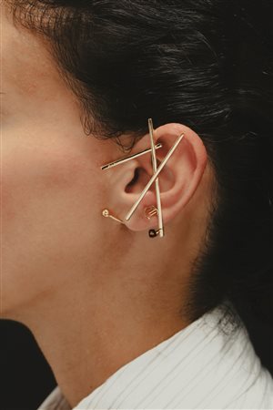 Cleto Munari - Earcuff geometrico