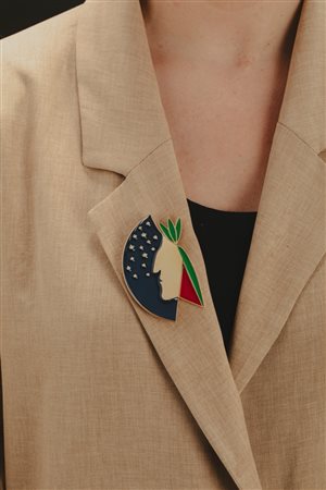 Mimmo Paladino per Cleto Munari - Spilla Universo di Dante