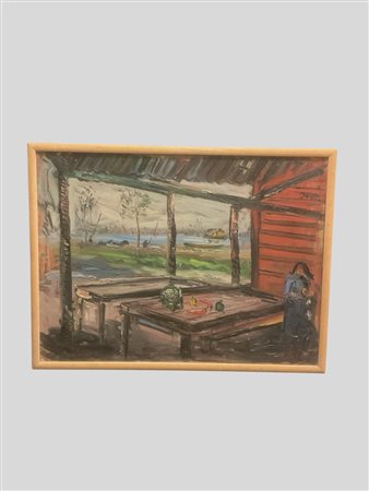 Sesin (Milano 1932)  - Fiume Ticino Bereguardo capanno chiuso