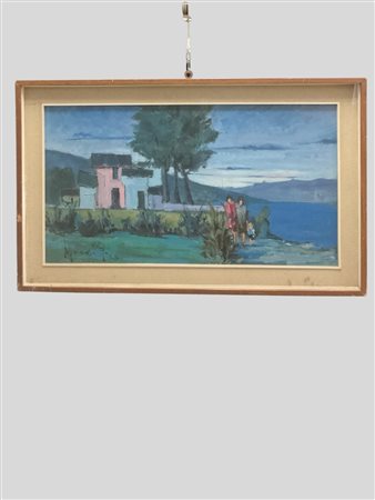 Giampietro Maggi (1934)  - Quiete sul Lago