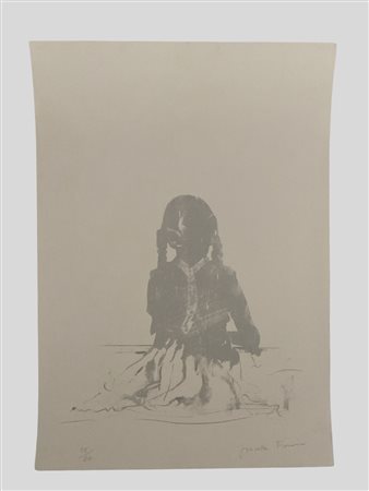 Giosetta Fioroni (Roma 1932)  - Autoritratto a setta anni