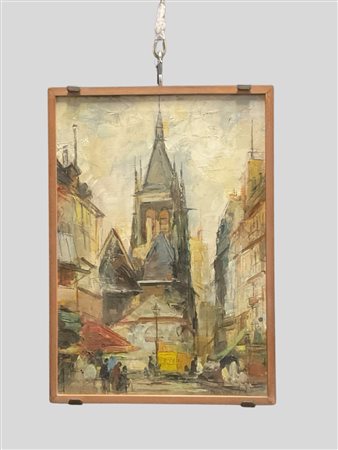 Dino Rossi (Bernareggio 1904 - 1982)  - Paesaggio nordico