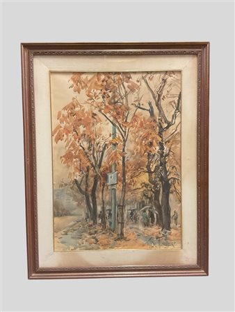 Aldo Raimondi (Roma 1902 - Milano 1998)  - Vecchia Milano