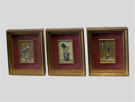 Scuola italiana, seconda metà del secolo XIX - Scherzi di bimbi