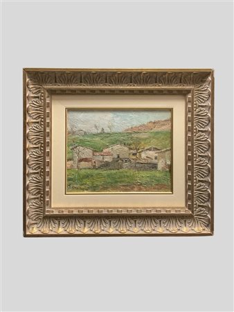 Antonio Capitanio (1916 - 1988)  - Paesaggio lombardo