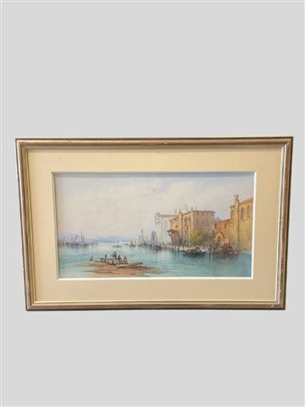 Edwin Saint-John (attivo in Inghilterra tra il 1880 e il 1920)  - Vita a Venezia