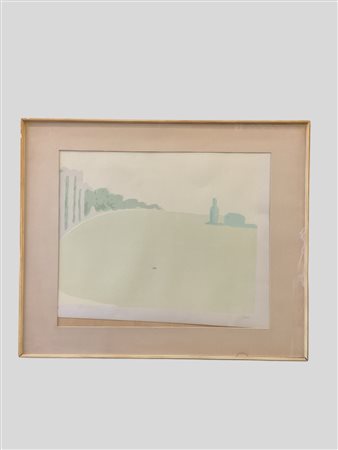 Virgilio Guidi (Roma 1891 - Venezia 1984)  - Bacino di San Marco