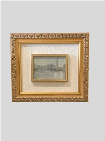 Scuola italiana, secolo XX - Venezia Piazza San Marco