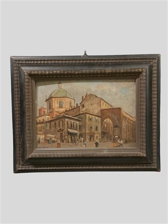 Scuola italiana prima metà del XX secolo - Vecchia Milano