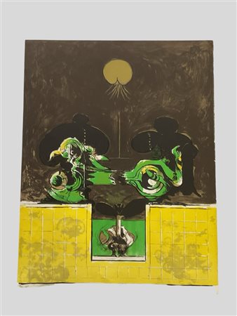 Graham Sutherland (Londra 1903 - 1980)  - Composizione
