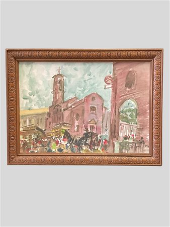 Alfredo Zecca (La Spezia 1917 - La Spezia 1998)  - Lodi chiesa