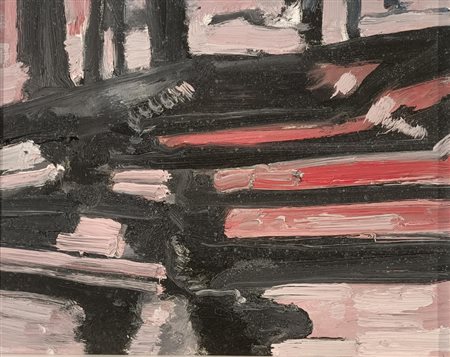 FRANGI GIOVANNI Milano (Mi) 1959 Giardini pubblici 2011 Olio su tela...